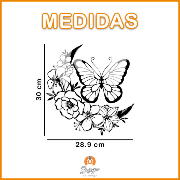 MARIPOSA ALA ABIERTA - Imagen 2