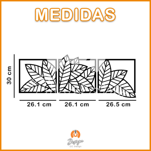 TRIPTICO HOJAS - Imagen 2