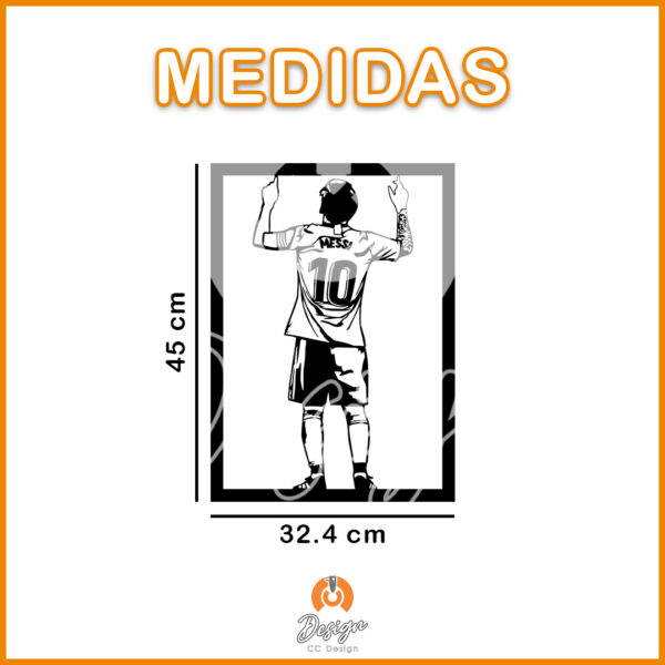 MESSI MIRANDO EL CIELO - Imagen 2