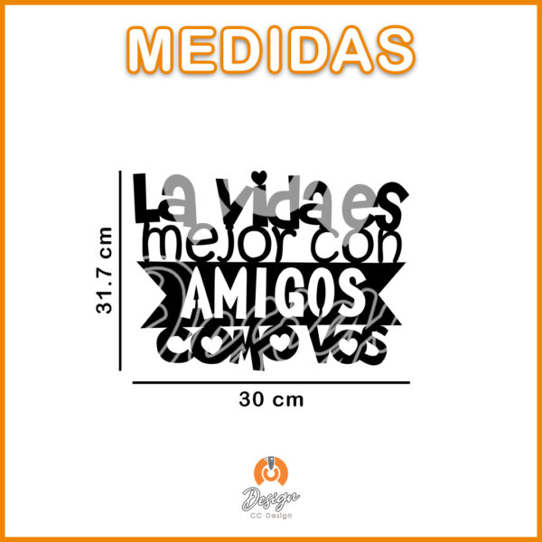 LA VIDA ES MEJOR CON AMIGOS COMO VOS - Imagen 2