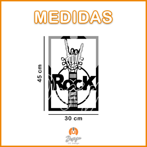 ROCK GUITARRA ESQUELETO - Imagen 2