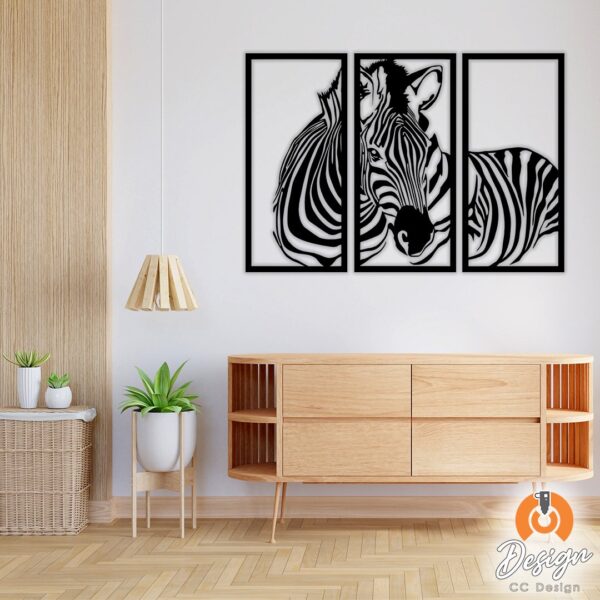 TRIPTICO ZEBRA