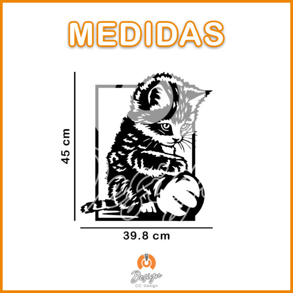 GATO CON PELOTA - Imagen 2
