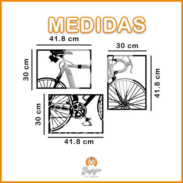 TRIPTICO BICICLETA - Imagen 2