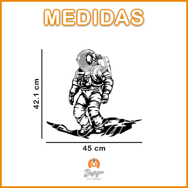 ASTROANUTA PARADO - Imagen 2